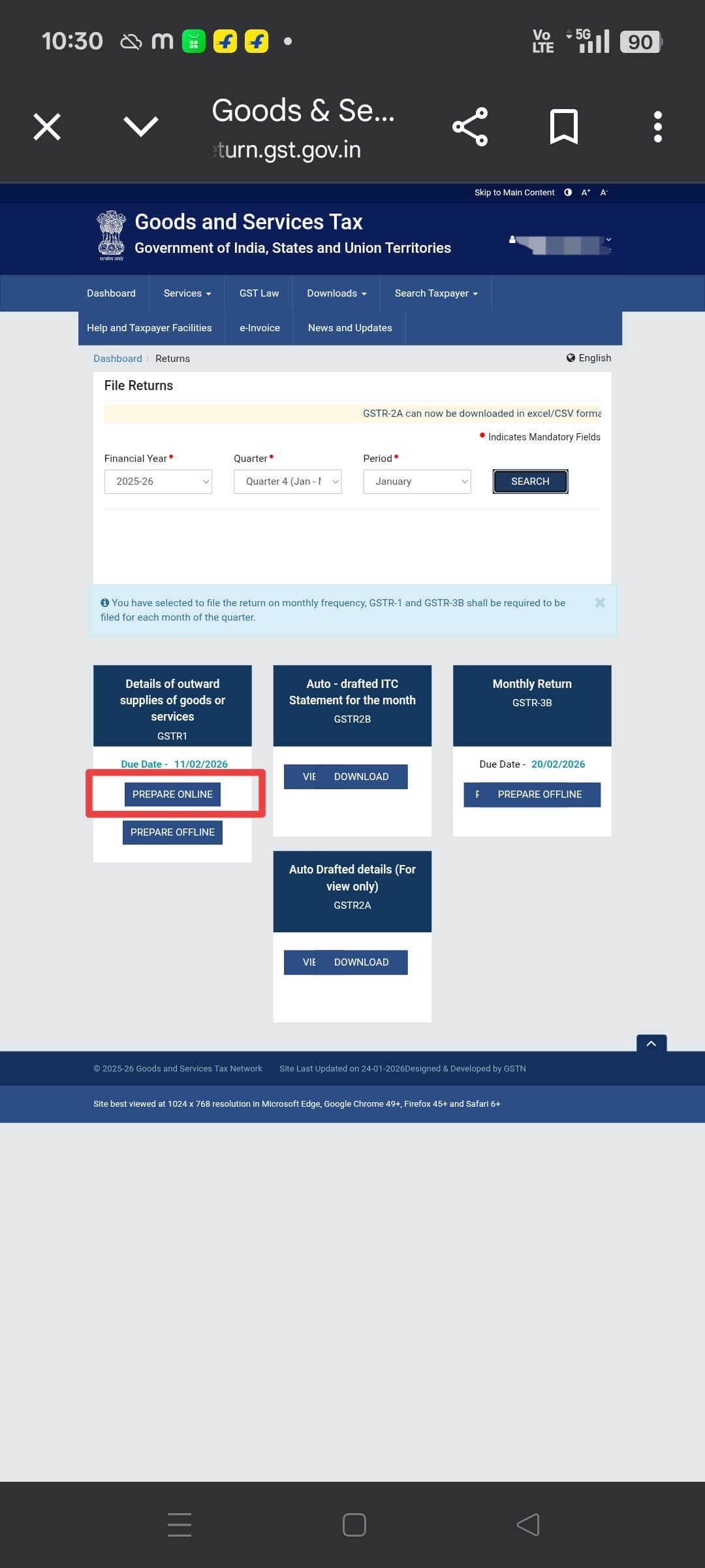 Step 3 screenshot